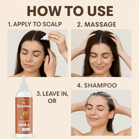 TryOnes Sea Buckthorn Hair Oil | With Bhringraj, Brahmi & Castor Oil | Nourishes Scalp, Stimulates Hair Growth & Adds Shine – 100ml