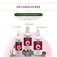 SESA Onion Anti-Hair Fall Combo for Hair Care| Onion Oil - 200 ml & Onion Shampoo - 300 ml