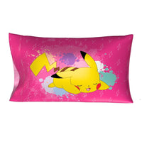 Squishmallows Bedding Silky Satin Standard Beauty Silky Satin King Size Pillowcase Cover 20x36 for Hair and Skin, (Officially Licensed Product) Squishmallows - Sleepy Mallow King (U.S. Standard)