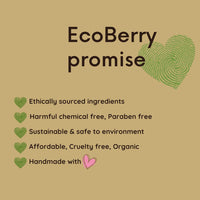 EcoBerry Papaya Enzyme Face Wash Powder | Talc Free, Hypoallergenic, Sensitive Skin 100% Pure, Organic | Natural | Alcohol Free | Preservative Free | Chemical Free | Vegan 30g