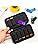 Flash Drive Case, USB Drive Holder, Storage Bag for Thumb Drive, Light Weight and Easy to Put into Handbag, Protect and Store Small Items, 10 Slots Electronic Accessories Organizer
