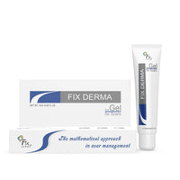 Fixderma Scar gel, Reduces Acne Scars, Surgery Scars, Injury Scars, Burn Scars, Keloid Scars, Scar Diminishing Gel, Scars due to Stretch marks, Suitable for all skin types- 15g
