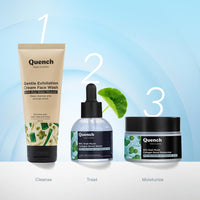 Quench 96% Snail Mucin Collagen Boost Serum With Niacinamide & Hyaluronic Acid |72 Hours Hydration|Formulated & Made In Korea | Dewy Soft & Plump Skin | Prevents Early Signs Of Ageing (30Ml)