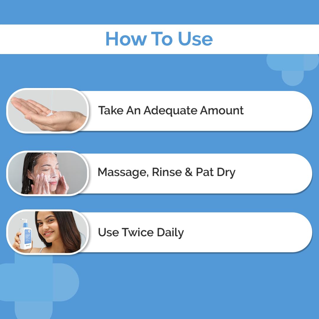 The Derma Co 2% Niacinamide Cleanser Combo | Gentle Skin Cleanser and Oily Skin Cleanser | Non Irritant | 100% Soap Free | Gently Cleanses Makeup | 250 ml