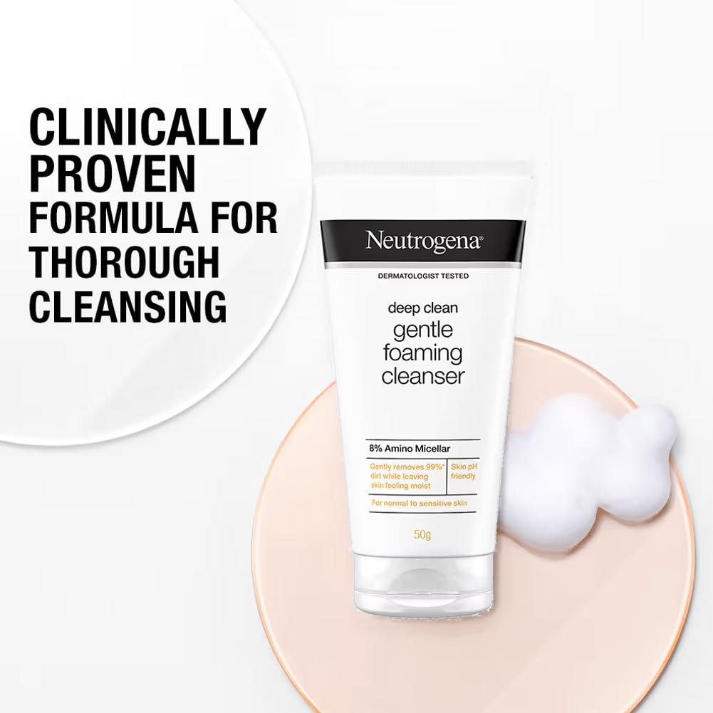 Neutrogena Deep Clean Foaming Cleanser, 50g