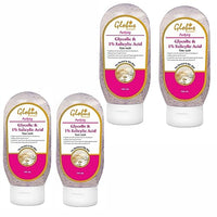 Globus Pimple Clear Face Wash with Glycolic & Salicyclic Acid - 100 ml (Pack of 4)