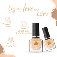 Olivia Nail Paint for Glossy Finish - 5ml (4 Bare Beauty)