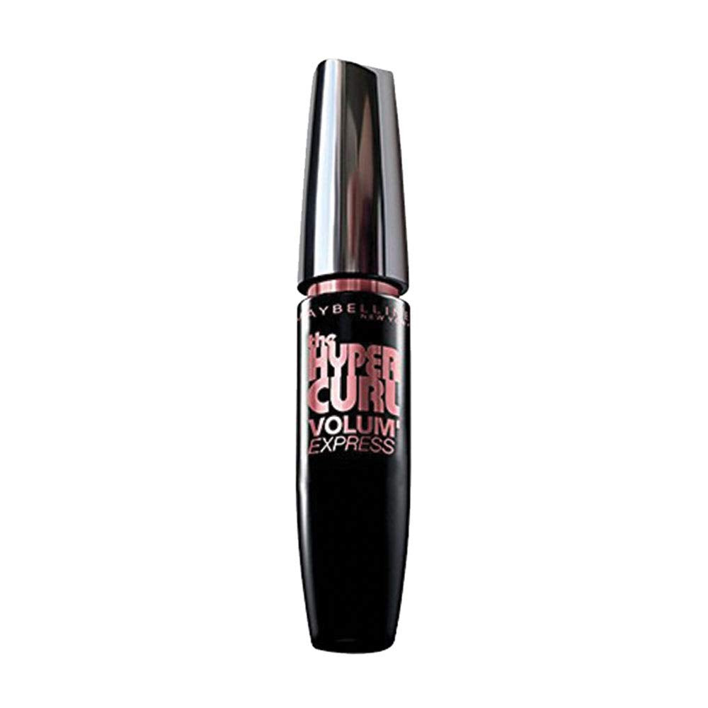 Maybelline New York Colossal Kajal, Super Black, 0.35g and Maybelline New York Hypercurl Mascara Washable, Black, 9.2ml