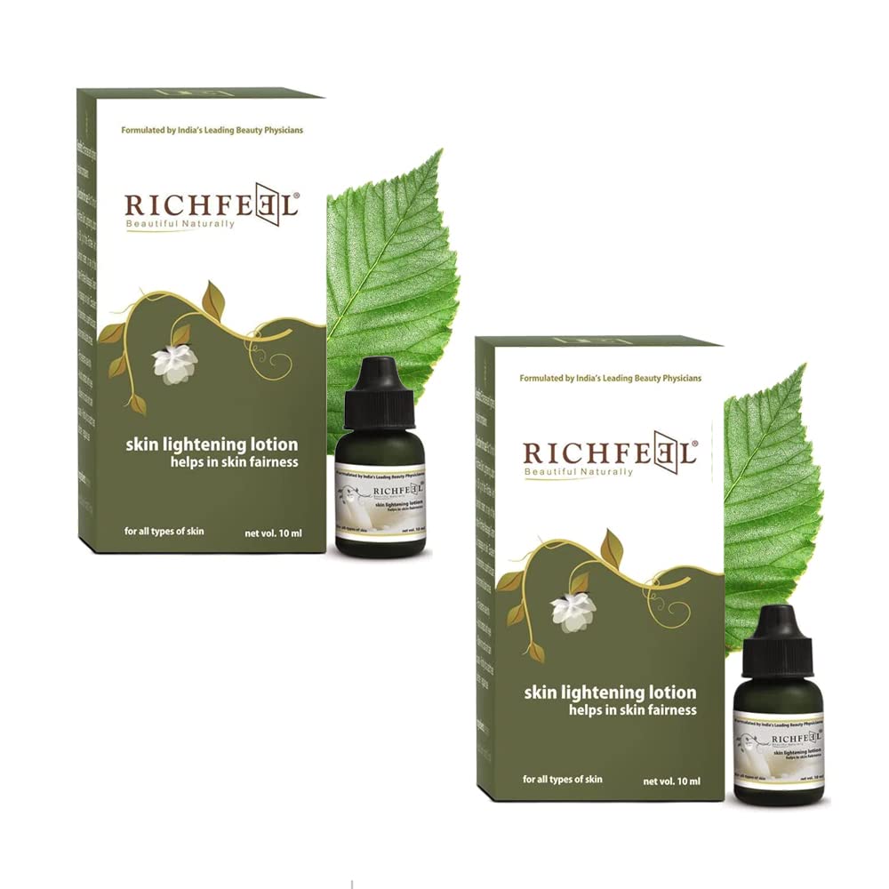Richfeel Skin Lightening Lotion 10ml - Pack of 2