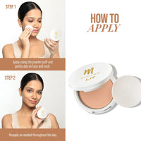 MyGlamm LIT Radiant Matte Compact-Snatched, 9g