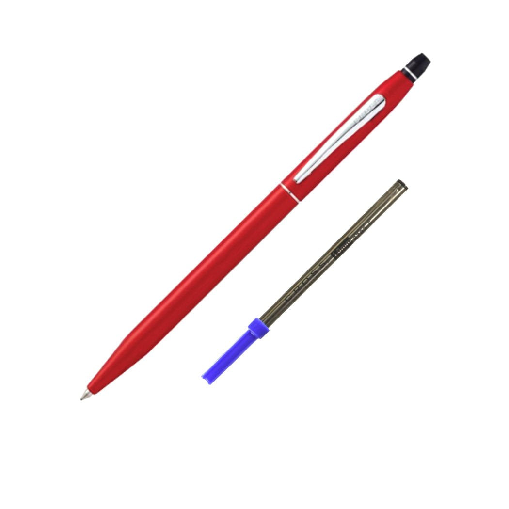 Cross Slim Ballpoint Refill for Click Pens, Medium - Blue (Pack of 2) 1 Count (Pack of 2)