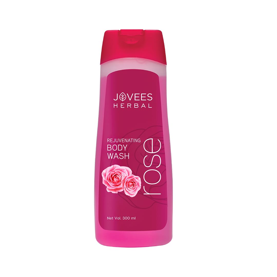 Jovees Herbal Papaya Face wash (120ml) + Henna & Ginseng Anti Hair Loss Shampoo (300ml) + Sun Guard lotion SPF 60 PA+++ (100ml) + Rose Body Wash (300ml) Set Of 4