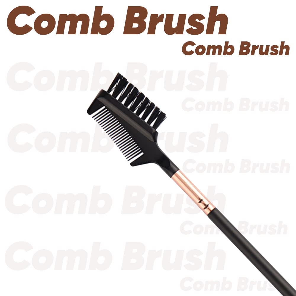 Daily Life Forever52 Precise Combo Brush for Daily Face Make Up Perfect For Face, Nose, Cheekbones, Eyeshadow, Eyebrow And Blending Pigments, Diffused Finish (Cruelty-Free Bristles) -NX022