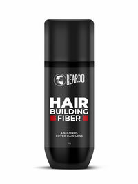 Beardo Hair Building Fiber for Men | Instantly Cover Bald Spots | Bald Spot concealer |Hair Thickening Powder | Hair Styling | 12 gm