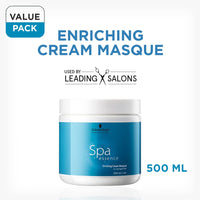 Schwarzkopf Professional Spa Essence Enriching Masque | For Damaged, Dull Hair | 500 Ml