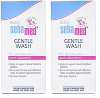 Sebamed Baby Gentle Wash 50 ml|pH 5.5| Body Wash|Soap Free|Tear Free| (Pack of 2)