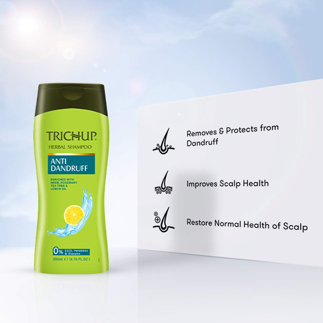 Trichup Anti-Dandruff Kit (Anti-Dandruff Oil (100ml), Anti-Dandruff Shampoo (200ml) (PACK OF 2)