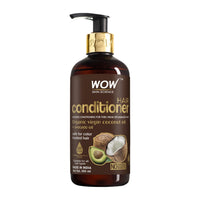 WOW Skin Science Coconut & Avocado Oil | Intensive Conditioning For Thin, Weak And Damaged Hair| No Parabens & Sulphate Hair Conditioner| Suitable For All Hair Types, 1, 300 Millilitre