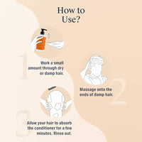 Arata Paraben & Silicon Free Hair Conditioner -300 Ml | With Maple, Sugarcane & Blueberry Extracts | Vegan & Cruelty-Free for Healthy & Smooth Hair | For Women & Men