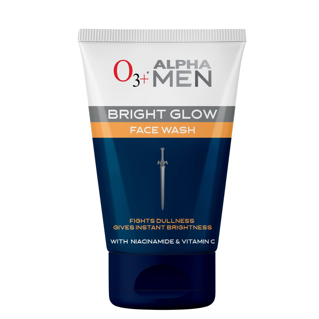 O3+ ALPHA MEN Acno D-TAN Face Wash with Hyaluronic & Mint & O3+ ALPHA MEN Bright Glow Face Wash 50g Combo