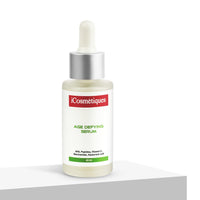 iCosmetiques Age Defying Face Serum |Reduces Wrinkles, Spots, Pores |Peptides, AHA, Vitamin C |Anti-Aging, Brightening, Hydrating |With Himalayan Glacial Water |Unisex Advance Care Formula |40ml