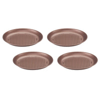 Cuisinart CMBM-4PPBZ 4-pc Mini Pizza Pan Set, Bronze