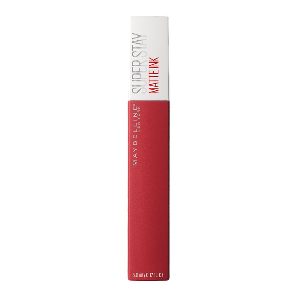 Maybelline New York Super Stay Matte Ink Liquid Lipstick, 20 Pioneer, 5ml And Maybelline New York Baby Lips Lip Balm, Pink Lolita, 4g