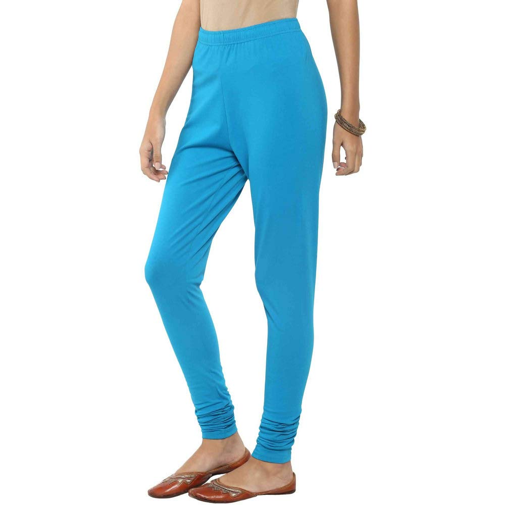 BIBA Women's  Regular Fit Churidar Bottom