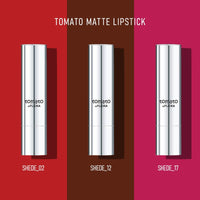 FLiCKA Tomato Bullet Matte Lipstick (Pack Of 3) | Hydrating, Moisturizing, Upto 6Hrs Long Lasting| Transfer & Smudge Proof Lipsticks For Women, Shade - 09