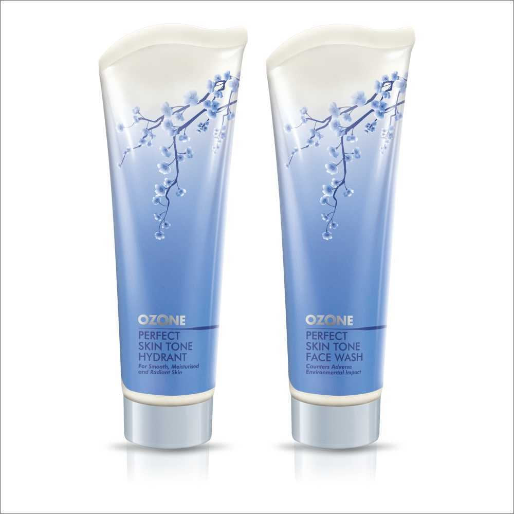 Ozone Perfect Skin Tone Face Wash, 100g + Perfect Skin Tone Hydrant, 100g