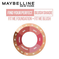 Maybelline New York New Fit Me Mono Blush, 16 hours Easy to Use Long-lasting Cheek Blush. Maybelline Pigmented Creamy Powder Blush Formula, Natural and True to Tone Blush - 50 Revolutionary | 4.5 grams