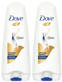 Dove Intense Repair Floral All Conditioner 175 Ml, With Keratin Actives To Smoothen Dry And Frizzy Hair - Deep Conditions Damaged Hair For Men & Women's (2 Count)