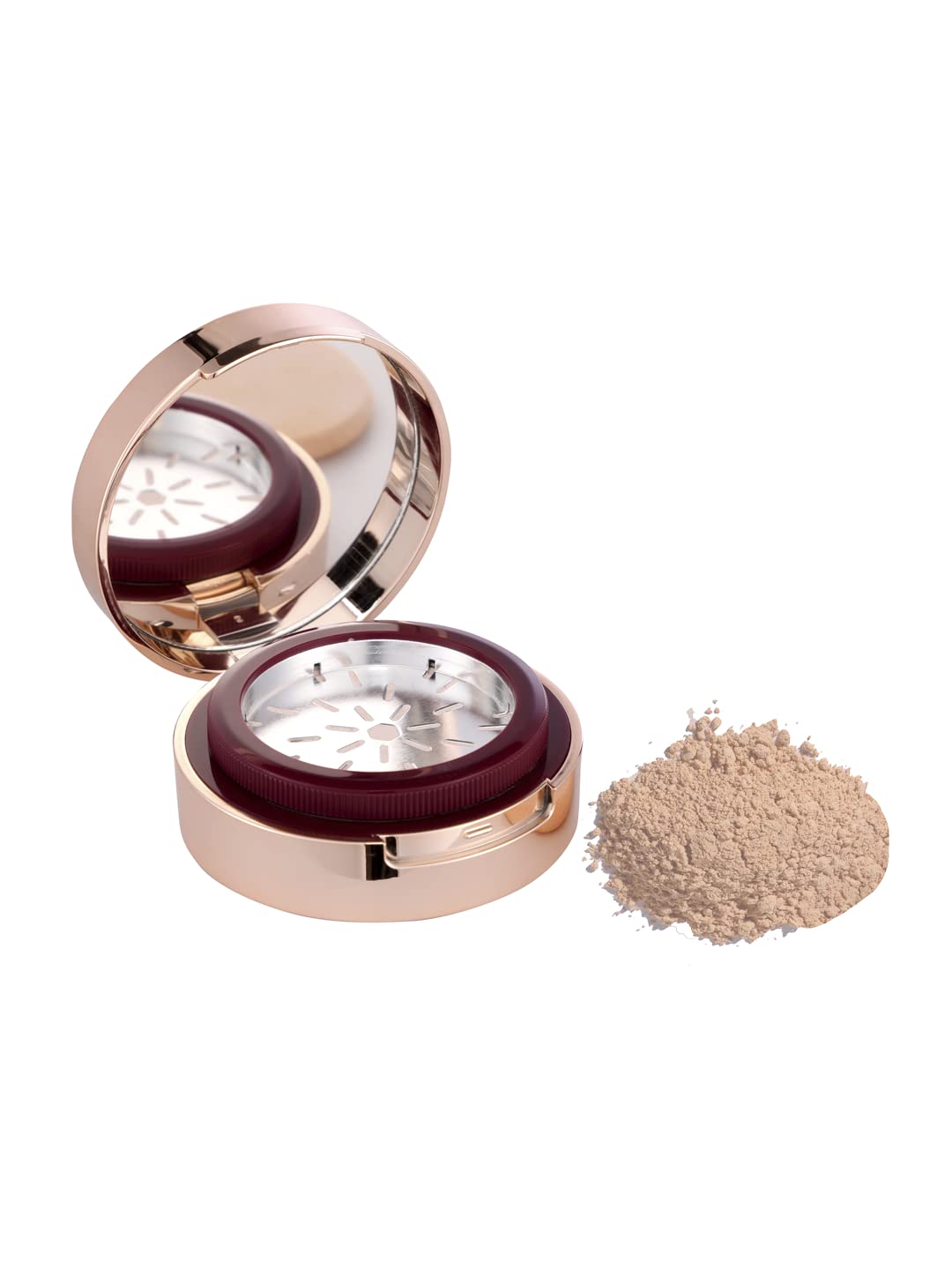 Typsy Beauty Hustle & Grind Setting Powder I Cold Coffee I Unique In-Built Powderizer for Zero Waste & Spilling I Packed with Hayalauronic Acid & Ceramides I Light Beige I Vegan | Paraben Free | 4.5g