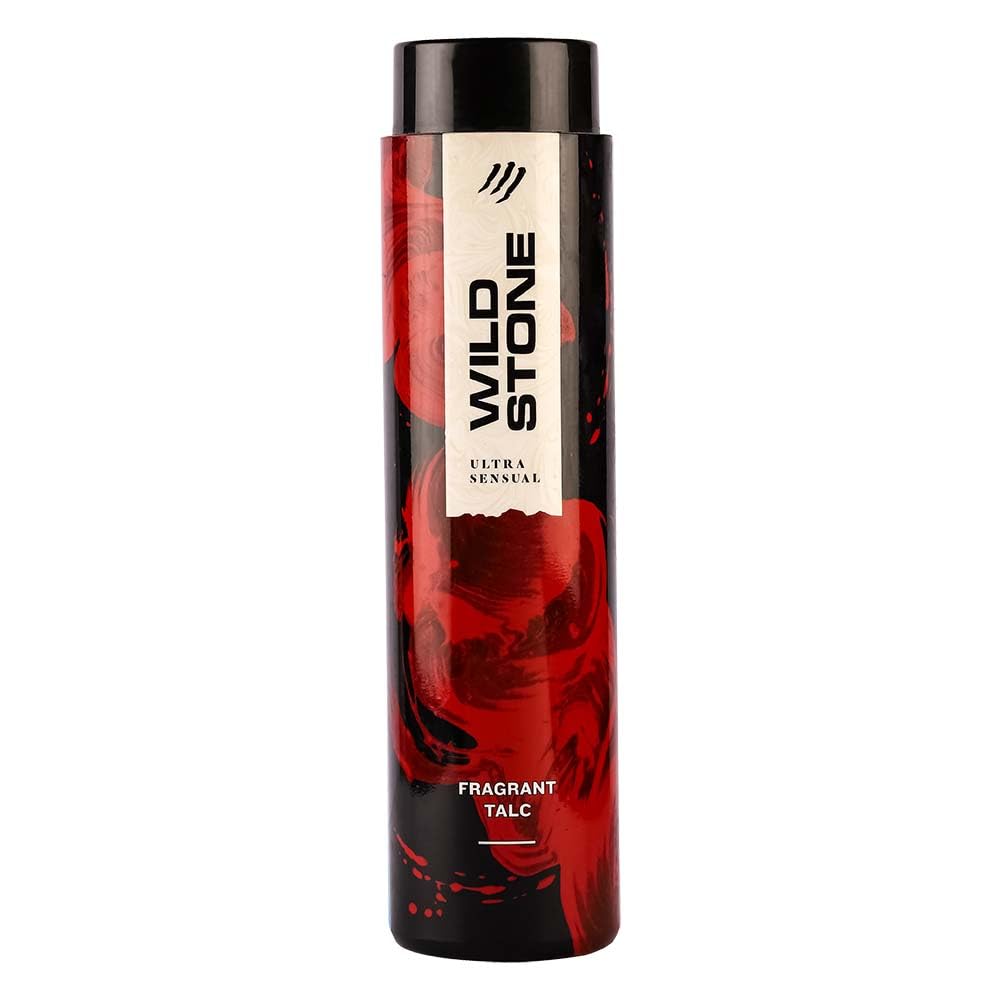 Wild Stone Ultra Sensual Talcum Powder for Men, 300 g