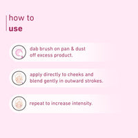 Plum Cheek-A-Boo Shimmer Blush | Highly Pigmented | Effortless Blending | 100% Vegan & Cruelty Free | 127 Bare Necessity