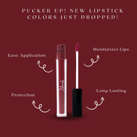 Bloom Beauty Liquid Lipstick, Velvet Matte Finish, Lightweight & Hydrating | Long-Lasting Wear, (Cocoa Lust)