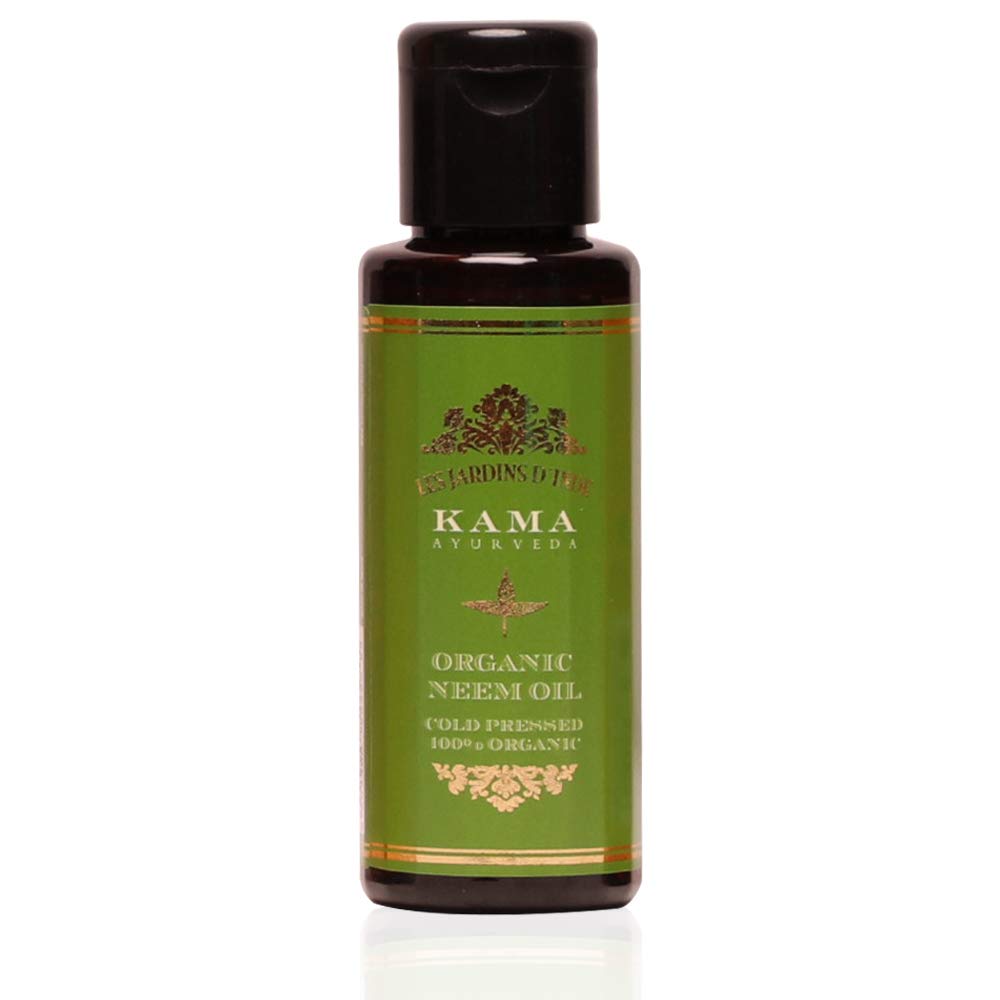 Kama Ayurveda Organic Neem Oil & Kama Ayurveda Extra Virgin Organic Coconut Oil - 50ml Combo