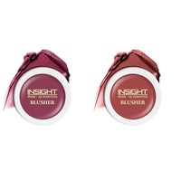 Insight Cosmetics Crème Blusher, Face Makeup, Dusty Rose, 3.5 gm(B-02=03) Crème Blusher, Face Makeup, Caramel Eclair, 3.5 gm(B-02=06)
