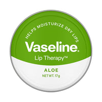 Vaseline Lip Tins Aloe|| 17g | Infused with Aloe Extracts for Lip Hydration & Natural Shine