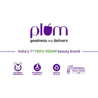 Plum Saffron & Kumkumadi Oil Daily Glow Bright Moisturizing Cream | Quick-Absorbing Day Cream to Brighten Skin, Enhance Glow | with SPF 35 for UVA/UVB Protection | All Skin Types | Women & Men | 50g
