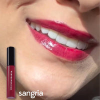 Ruby's Organics Lip Oil Gloss for Women and Girls, All Skin Tones- Moisturizing, Long Lasting, Non Sticky and Non Drying Formula, Glossy Texture, Natural Lip Makeup, Paraben Free - Sangria, 6.5ml