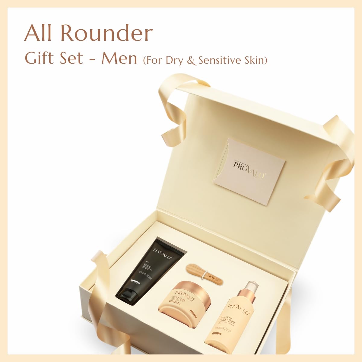 Provalo Skincare All-Rounder Gift Set – For Men (Dry & Sensitive Skin)