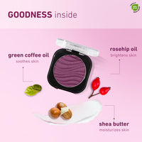 Plum Cheek-A-Boo Matte Blush | Highly Pigmented | Effortless Blending |100% Vegan & Cruelty Free | 124 - Berry To Slay