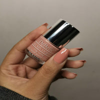 Debelle Gel Nail Polish Salmon Ballerina (Dusty Nude Nail Paint)|Non Uv - Glossy Finish |Chip Resistant | Seaweed Enriched Formula| Long Lasting|Cruelty And Toxic Free| 8Ml