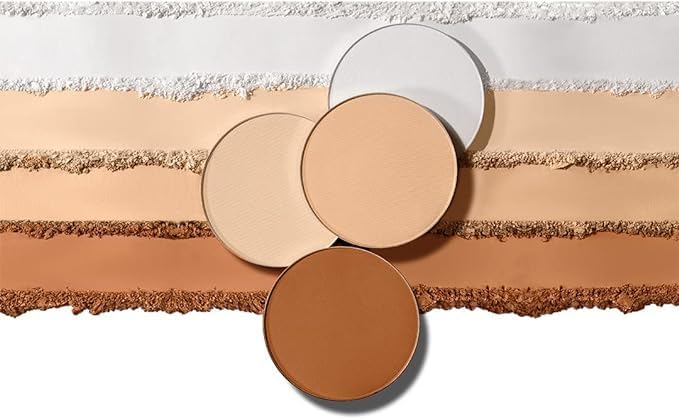 Wet n Wild Bare Focus Clarifying Finishing Powder | Matte | Pressed Setting Powder Medium-Tan with Vitamin E & Vegan Collagen Paraben & Cruelty Free-1.34 Ounces