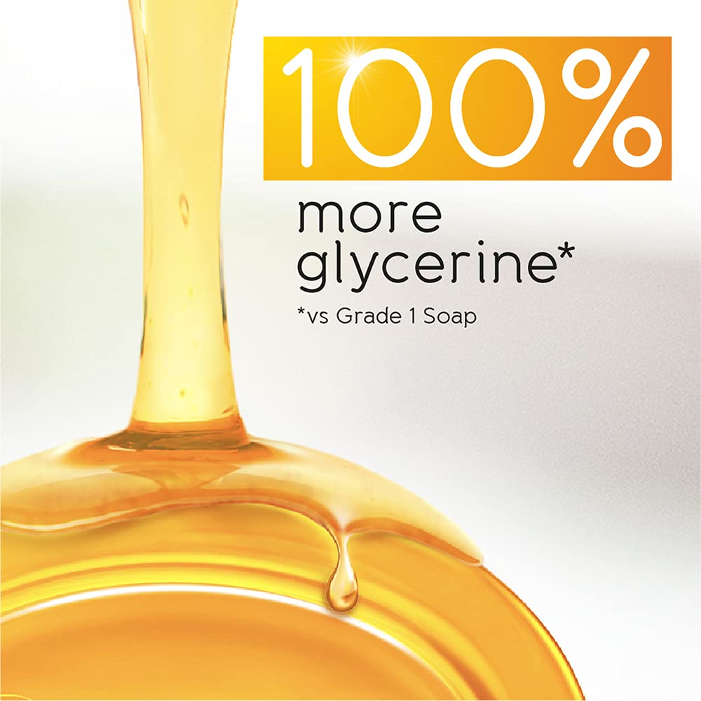 Pears Moisturising Bathing Bar Soap with Glycerine Pure & Gentle For Golden Glow (125g x 8) & Pears Moisturising Bathing Bar Soap with Glycerine Pure & Gentle For Golden Glow (125g x 5)