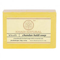 KHADI NATURAL Herbal Natural Herbal Chandan Haldi Soap(Set Of 5)