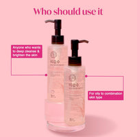 The Face Shop Rice water bright light Cleansing Oil with Rice Water to Brighten the Skin, 150ml | Korean Make-Up Remover, For Lips, Eyes and Face, Removes Waterproof makeup