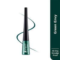 Pilgrim Green Envy Metallic Eyeliner Cream Long Lasting & Smudge Proof Enriched With Argan Oil