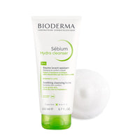 Bioderma Sebium Hydra Cleanser with Glycerin | Friction-Less Cleansing | 24H Comfort and Hydration | Acne Prone Sensitive Skin, 200 ml